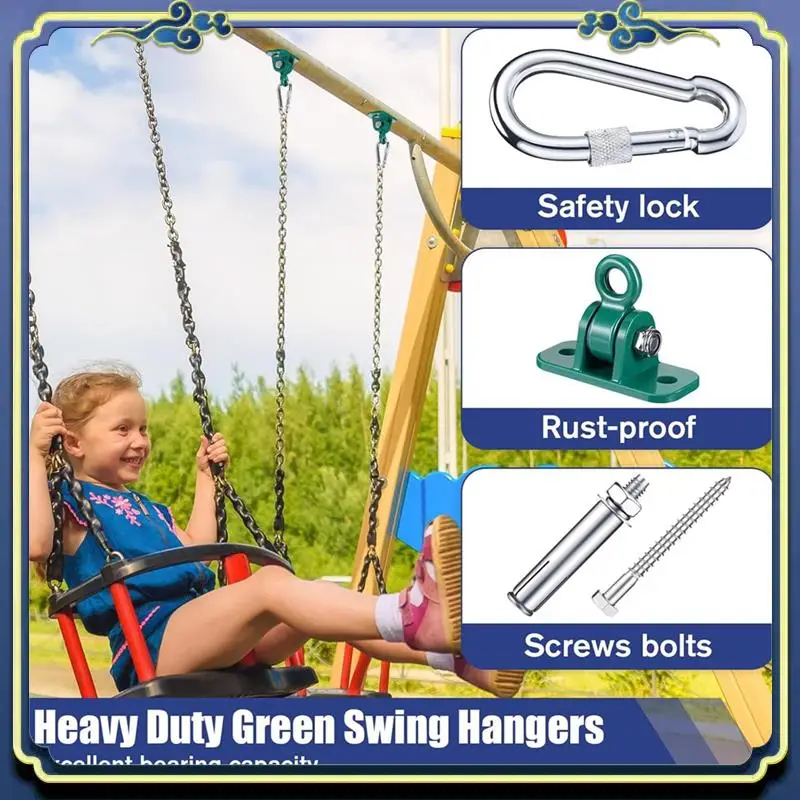Latest Wooden Concrete Swing Hook Set Expansion Bolts For Porch Playground