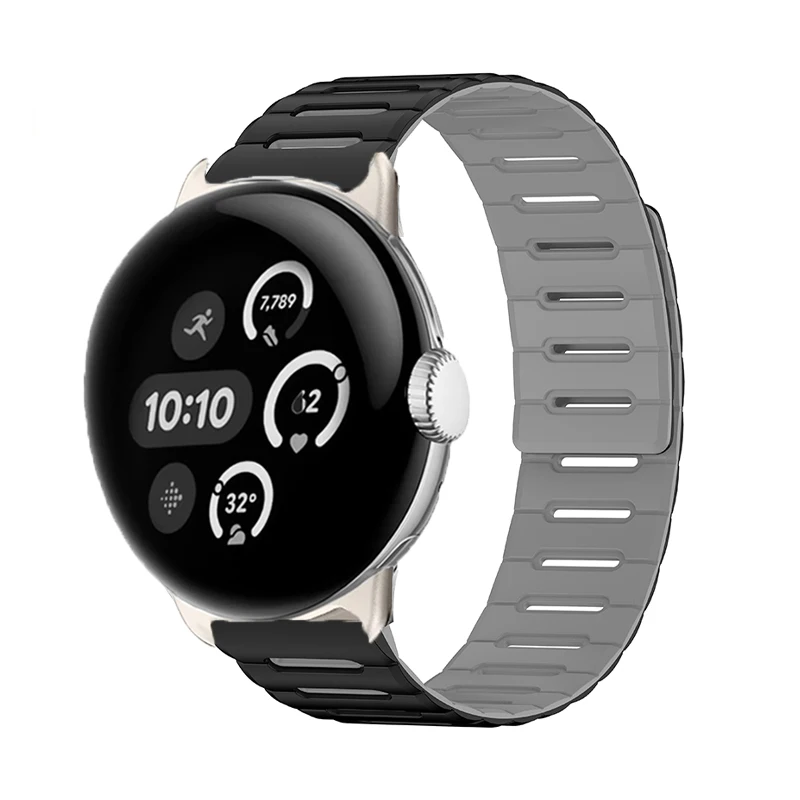 Silicone Sport Magnetic Band for Pixel Watch - Premium Bracelet Accessory