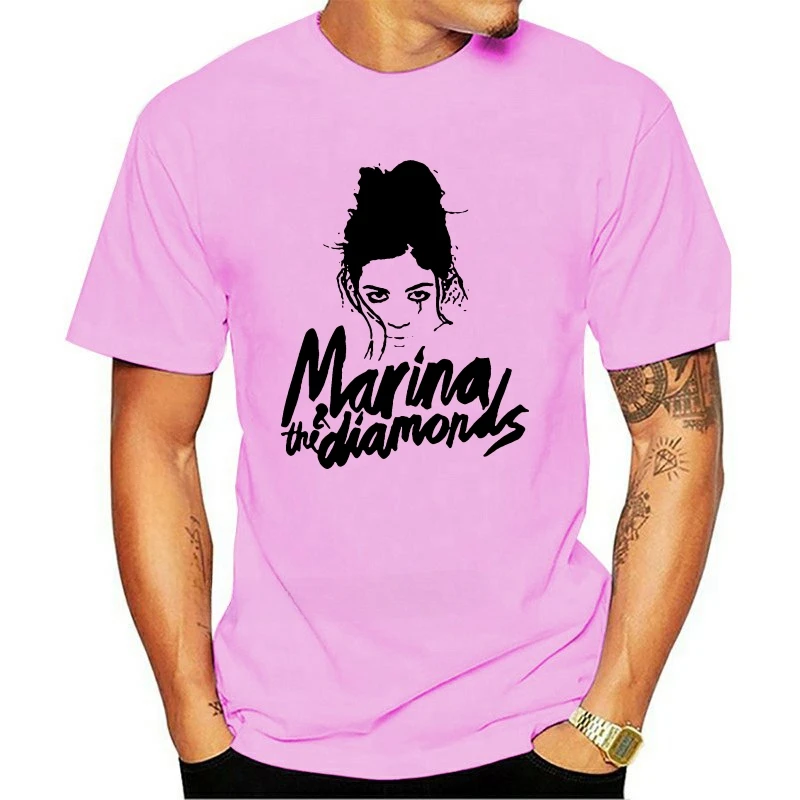 Мужская Новая брендовая одежда, новая мужская футболка с круглым вырезом, одежда для Марины и бриллиантов с круглым вырезом, удобная мягкая, разных цветов, стандартная женская одежда
