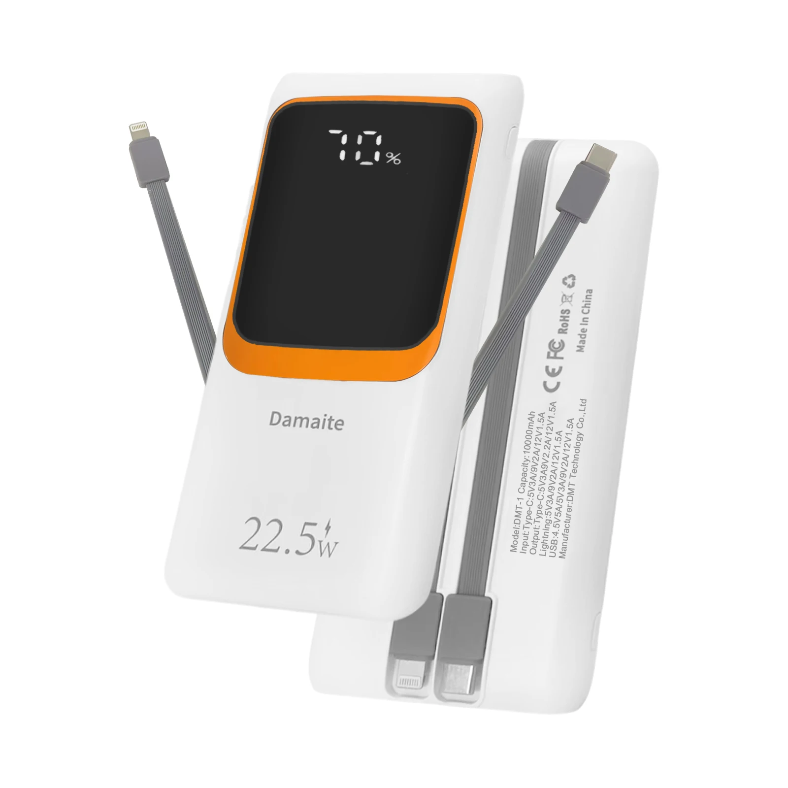 Power Bank 22.5W 10000mAh PD caricabatteria portatile a ricarica rapida per iPhone 16 15 14 batteria esterna per telefono cellulare Xiaomi - immagine 6
