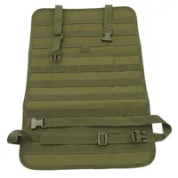 Tactical Car Back Seat Organizer Accessories Army Molle Pouch Storage Bag  Outdoor Self-driving Hunting Seat Cover Bag 2