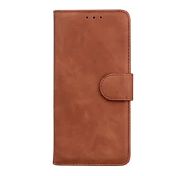 Elegant Leather Flip Phone Case with Card Slots - Solid Color Design for Note 40 4G (A5)