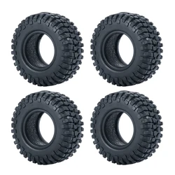 YEAHRUN Soft Rubber Wheel Tires Set - Pack of 4 (Multiple Sizes) for RC Crawler Car Enhancements (C 50mm)