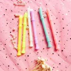 3 PCs Kawaii Macaron Color Whistle Gel Pen Stationary School Supplies Cute Things School Items Student Pen Gadget Kids Prizes