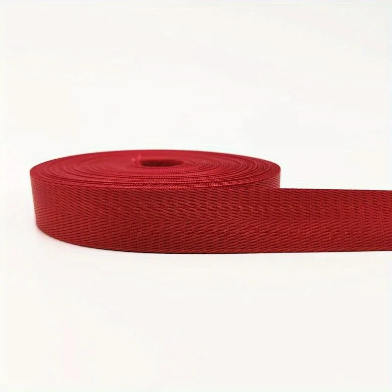 Nylon Webbing Webbing Tape 2 Yards 20mm Knapsack Sewing Bag Belt Accessories Herringbone Pattern