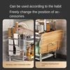 Dish Drying Rack Compact Kitchen Dish Rack Drainboard Set Large Rust-Proof Dish Drainer with Utensil Holder 3
