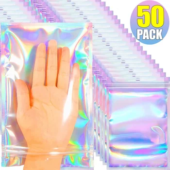 Holographic Resealable Pouch Set 1