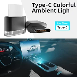 Enhanced LED Ambient Atmosphere Car Interior Light - Auto Reading Lamp & Decorative Accent (Ice blue)