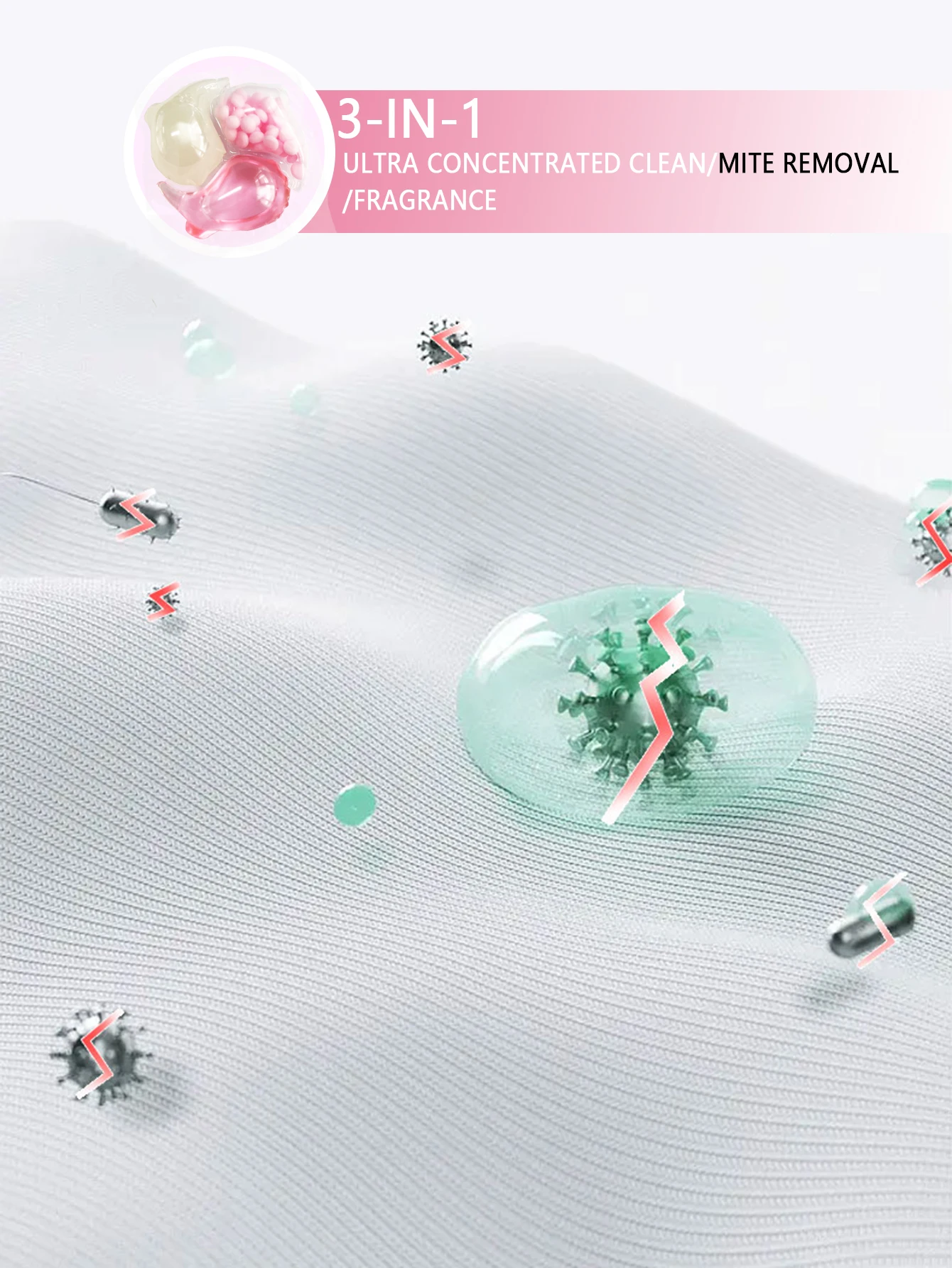 Pearl de L'Ange 液体洗剤 3個入り Pearl de L'Ange 液体洗剤 3個入り 1箱30個の洗濯洗剤