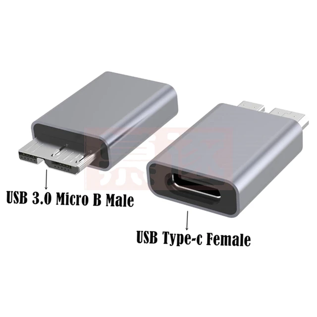 Typ-C USB C zu Weiblichen USB 3,0 Micro B Adapter Stecker Micro B