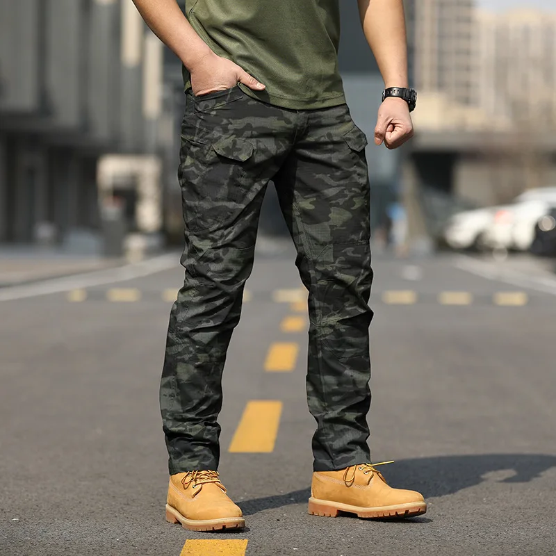 Casual Pants Men Military Tactical Joggers Camouflage Cargo Pants Men  Multipocket Fashions High Quality Black Army Trousers Men  Fruugo NO