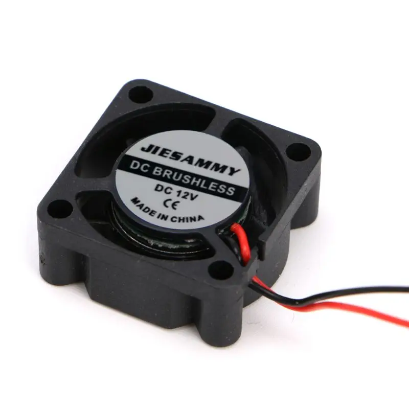 for DC 12V 2Pin Brushless Cooling Fan Quiet GPU Cooler Laptop Cooler Portable USB Powered 25x25x10mm