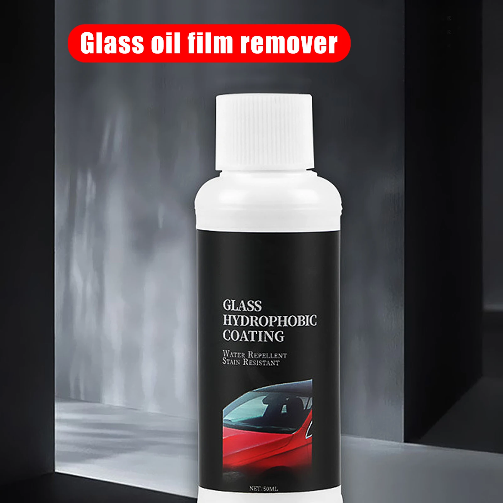 Windshield Oil Film Remover 50ml Car Windshield Oil Film Cleaner Agent Glass Stripper Water Spot