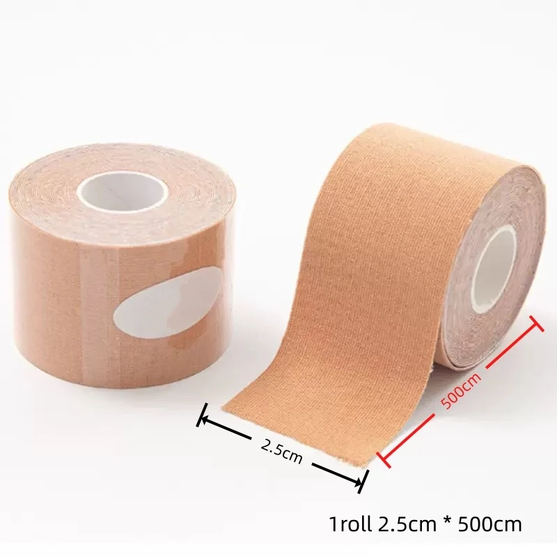 2.5cm x 5m 자가 접착식 탄력 통기성 페이스 리프트 테이프 ? 다양한 상황에서 사용 가능한 부드러운 뷰티 패치