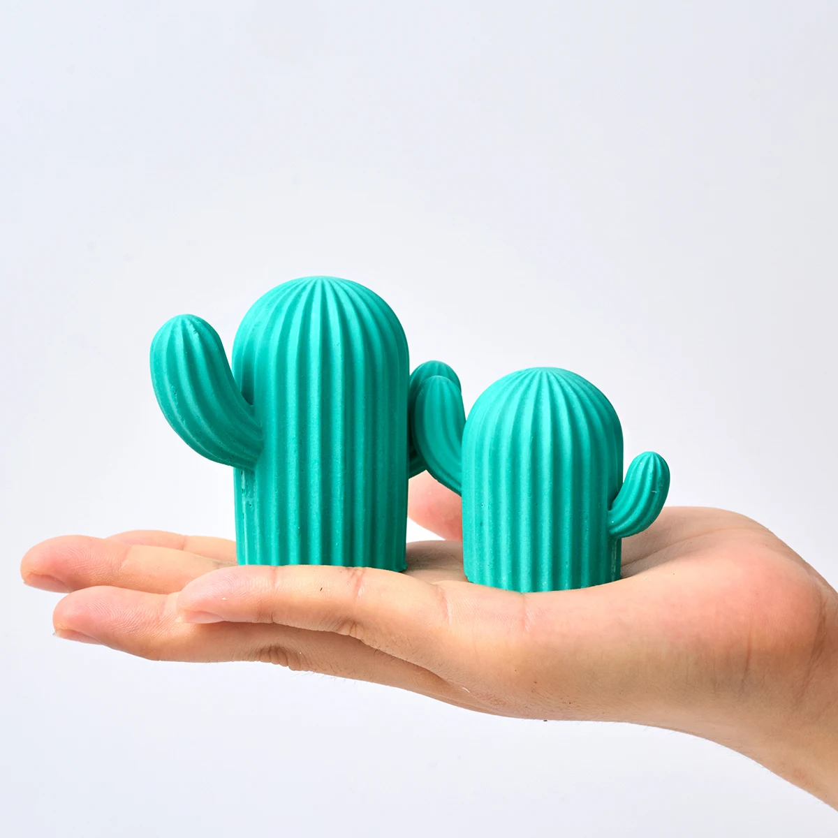 Stampi In Silicone Per Candele A Forma Di Cactus - 3 Modelli 3D Per Resina, Sapone E Artigianato | Fai Da Te Creativo - Foto 5