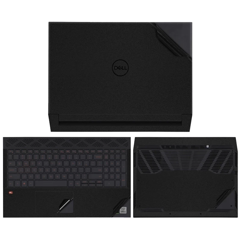 Pre-cut Laptop Pele Capa Filme Adesivo Decalque de Vinil Protetor à Prova d Água Dell G15 5511 5520 5515 5525 5510 15.6 5535 5530 - Imagem 4