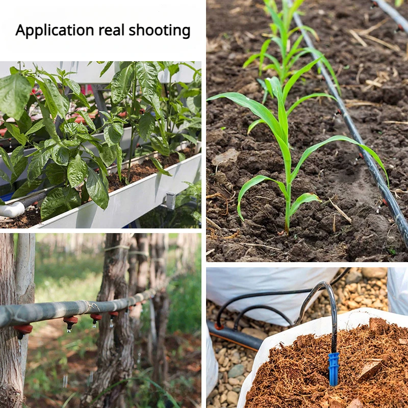 10pcs 2/4/8L Current stabilizer Irrigation Watering trees Watering Drip irrigation equipment Pressure compensation drip head plants irrigation kits drip irrigation