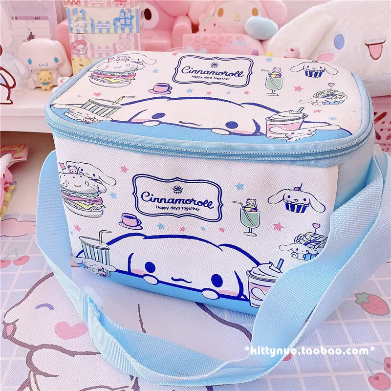 Sanrio Backpack with Lunch Box Cinnamoroll Sanrio Heat Insulated Lunchbox