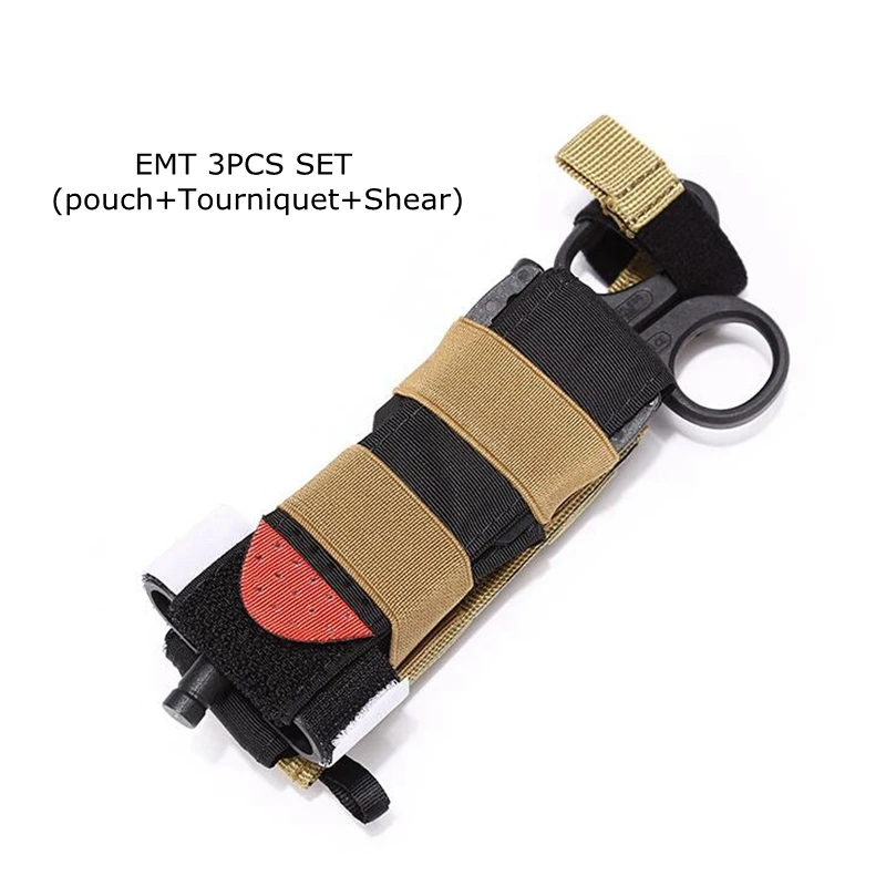 3Pcs Tactical Medical Scissor Cover - Hook & Loop Pouch For First Aid, Outdoor, Or Tool Storage - View #7