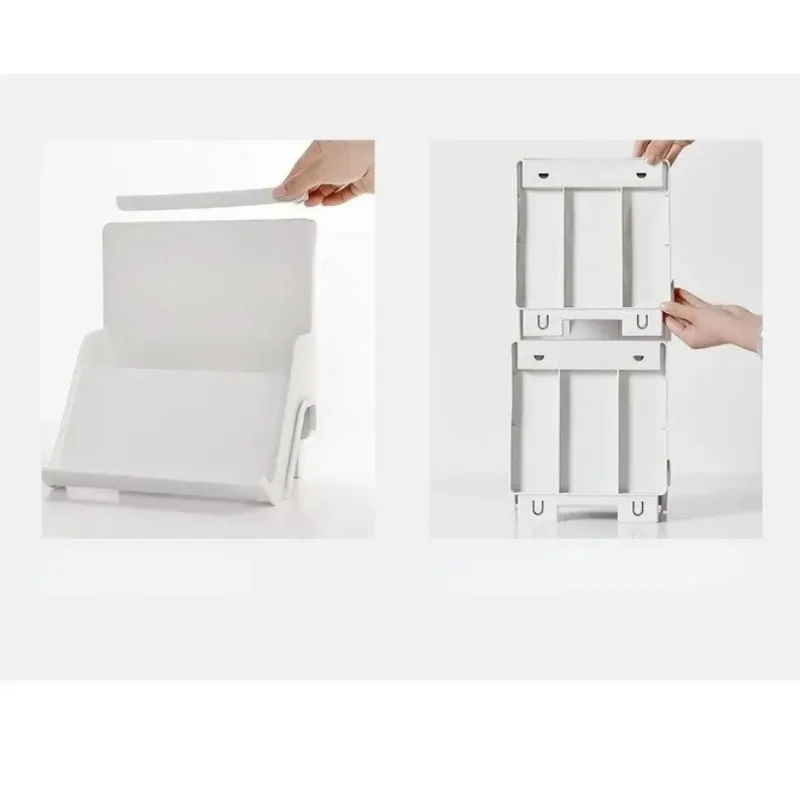 1PC Multi-layer Nordic Plastic Shoe Rack Simple Household Assembly Dustproof Organizer Display Shelf