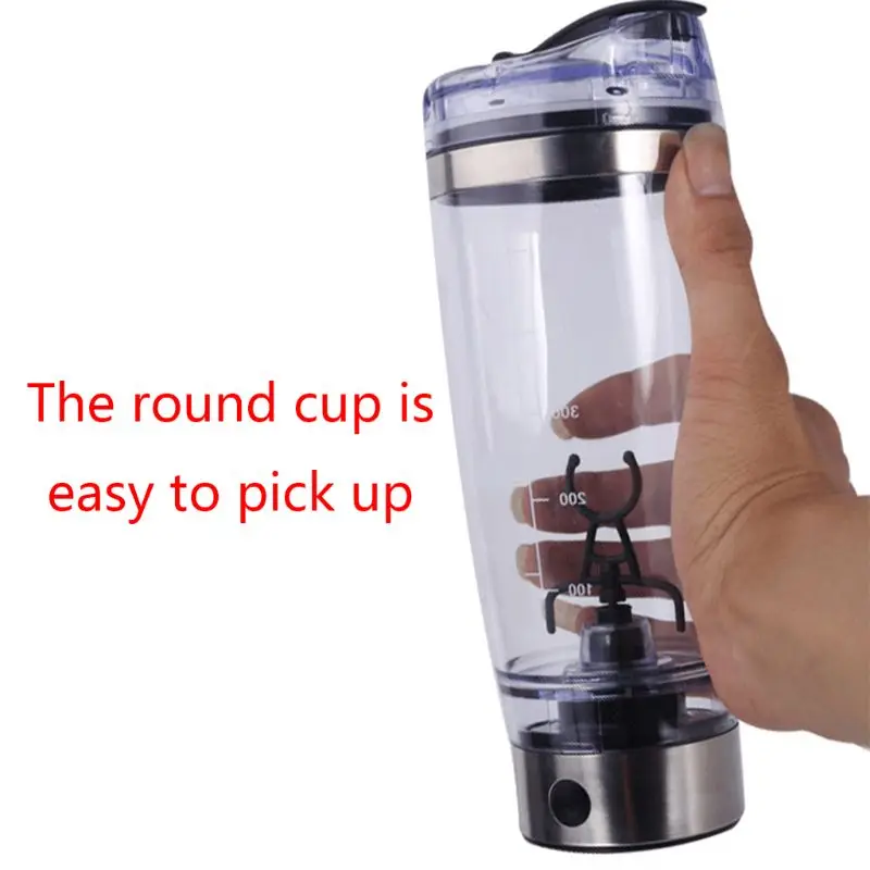 350ML Electric Protein Powder Mixing Cup Automatic Shaker Bottle Mixer  Shake Bottle Milk Coffee Blender Kettle Smart Mixer 2023 - AliExpress