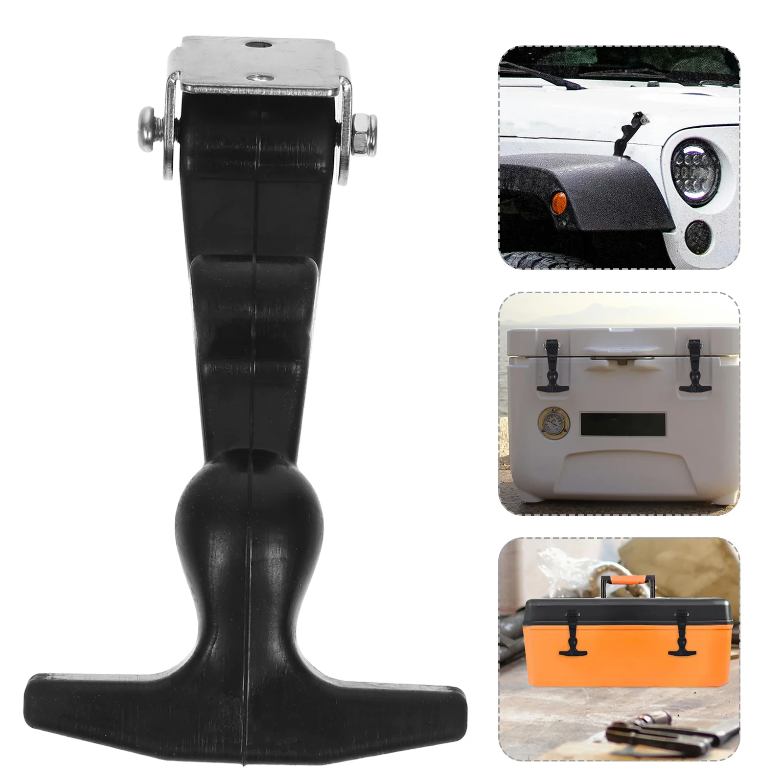 Lock Spring Toolbox Catch Hasp Seal Shockproof Freezer Latch for Toolboxes Boat Stainless Steel Buckle