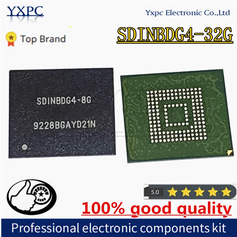 Sdinbdg4-32G Sdinbdg4 32G Bga153 Emmc 32Gb Flash Memory Ic Chipset With Balls