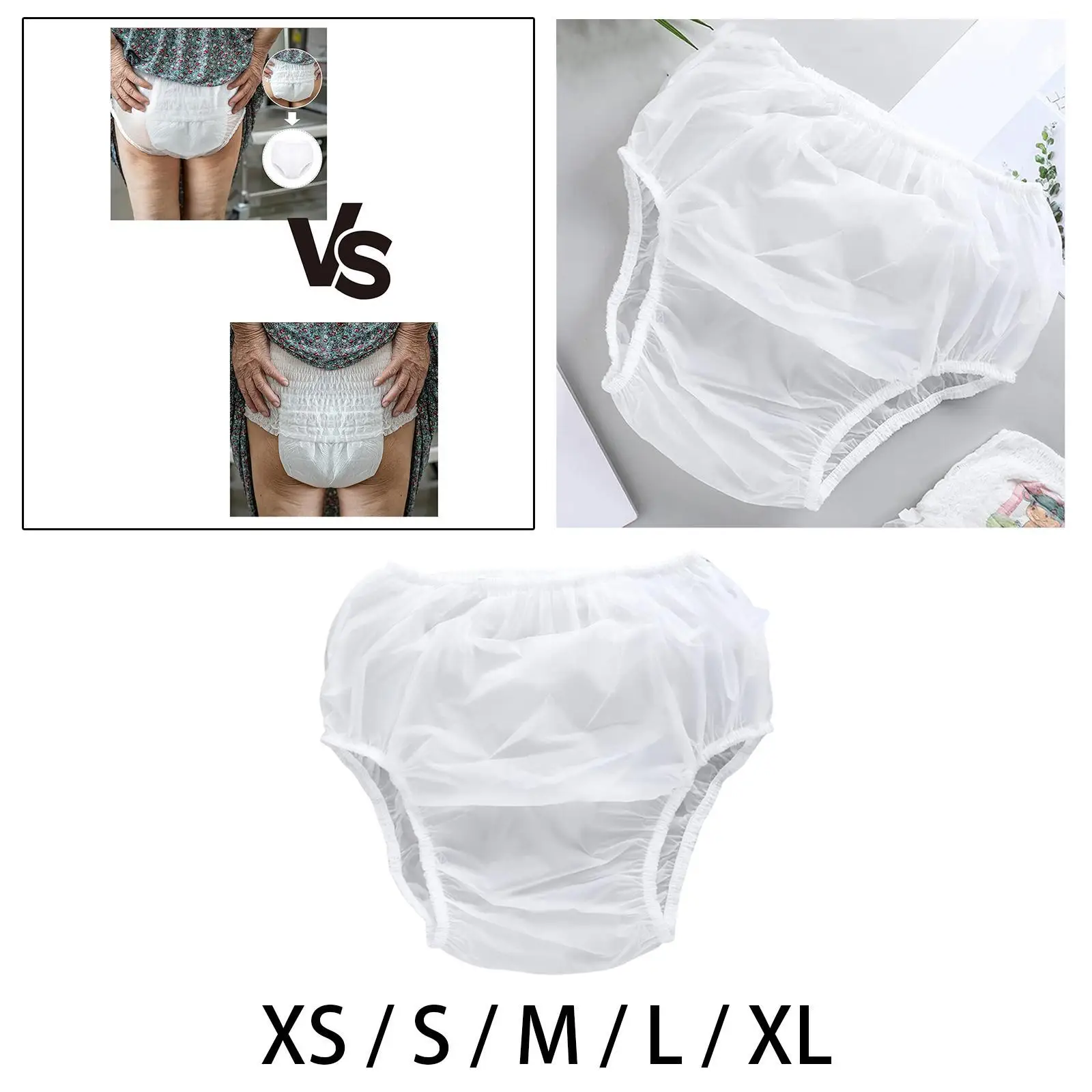 Adult Diaper Comfortable Washable Breathable Undewears for Senior People Old People