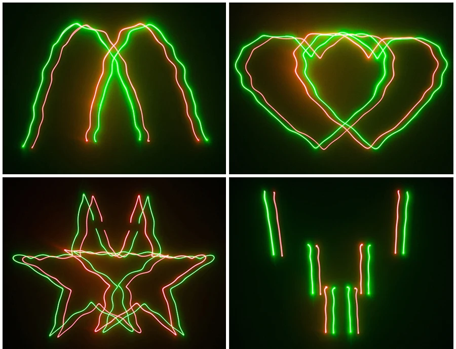 Laser para Festa de Natal Salão de Baile Nova Laser Profissional Dmx512 Controlado Efeito Discoteca Luz Rgb Weddings & Events