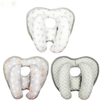 Baby Pillow Protection Car Seat Head and Neck Support Pillow U-shaped Headrest Body Fixation Anti Roll Children's School Cushion 2
