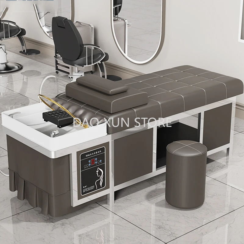 Japanese Head Spa Hair Washing Bed Stylist Massage Shower Head Shampoo Chair Salon Silla Peluqueria Salon Furniture MQ50SC