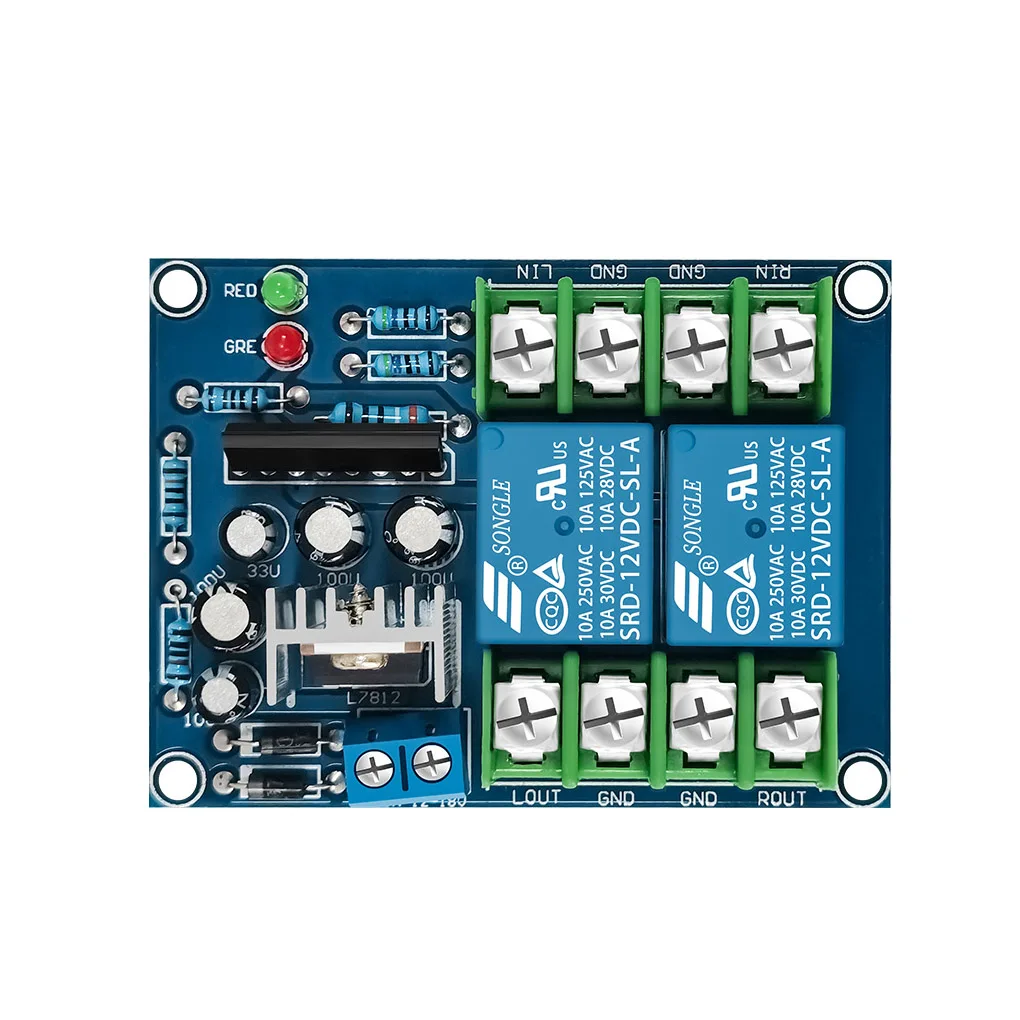 

Speaker Protection Circuit Board Audio Amplifier Relay Protector Module