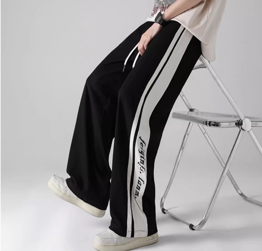 

Одежда для работы из чистого хлопка, повседневные брюки для мужчин, Новинка лета, модные спортивные Прямые мужские износостойкие брюки из вискозы для альпинизма