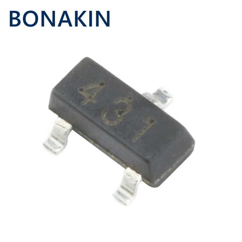 

50PCS TL431 431 CJ431 SOT-23 TL431A SOT23 SOT SMD new and original IC Chipset
