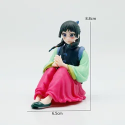 Cat - Themed Anime Mao Mao PVC Figure - Cute Articulated Figurine Collectible Ornament, Perfect Gift (C no box)