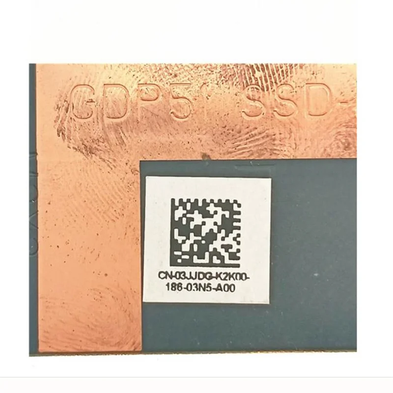 New Original Laptop M2 SSD Bracket Heatsink Plate For DELL XPS15 9500 9510 9520 9530 Precision 5550 5560 5570 0130R6 006N16