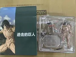 Eren Yeager Articulated Figure Anime Statue - Collector's Desktop Ornament Gift (Eren)