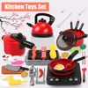Kitchen Toys Set For Kid Girl Cooking Toy Baby Cutting Fruit Cooking Kitchen Utensils Children Simulation Education Pretend Play 1
