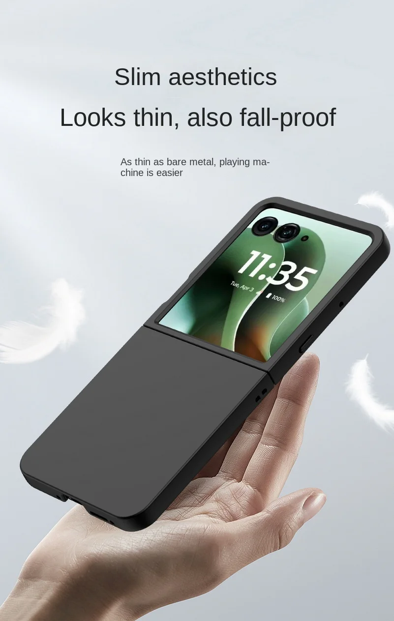 Sleek Ultra Thin Hard Protective Case with Enhanced Grip