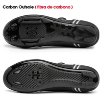 2023 Cycling Sneaker Mtb with Cleats Men Carbon Sports Speed Bike Shoes Women Mountain Racing Flat SPD Road Cycling Footwear 2