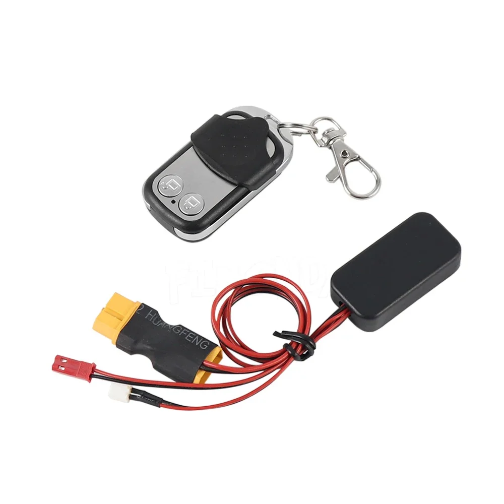 JINGFENG Cabrestante RC Con Sistema De Control Remoto T Plug Compatible Con 1/10 1/8 Tra-xxas TRX-4 Trx4 Axial SCX10 90046 D90 KM2 RC Car