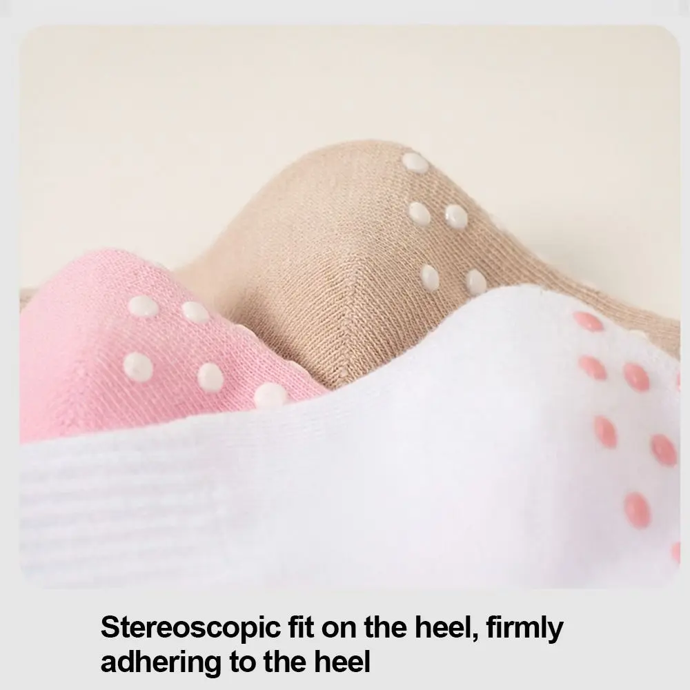 Trendy Non-Slip Grip Pilates Socks Breathable Cotton Mid Tube Socks Casual Sweat-absorbent Yoga Socks for Women