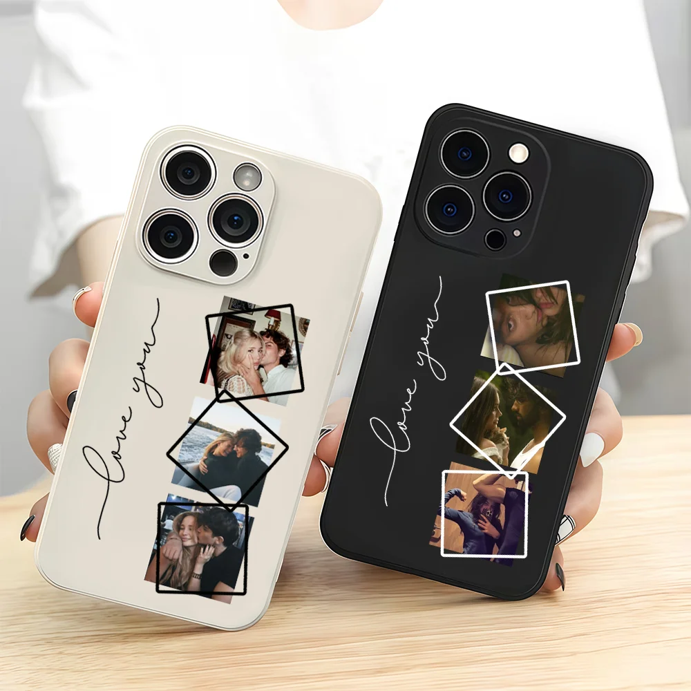 Personalized DIY Matte Shockproof Phone Case - Customizable Protective Soft Back Cover