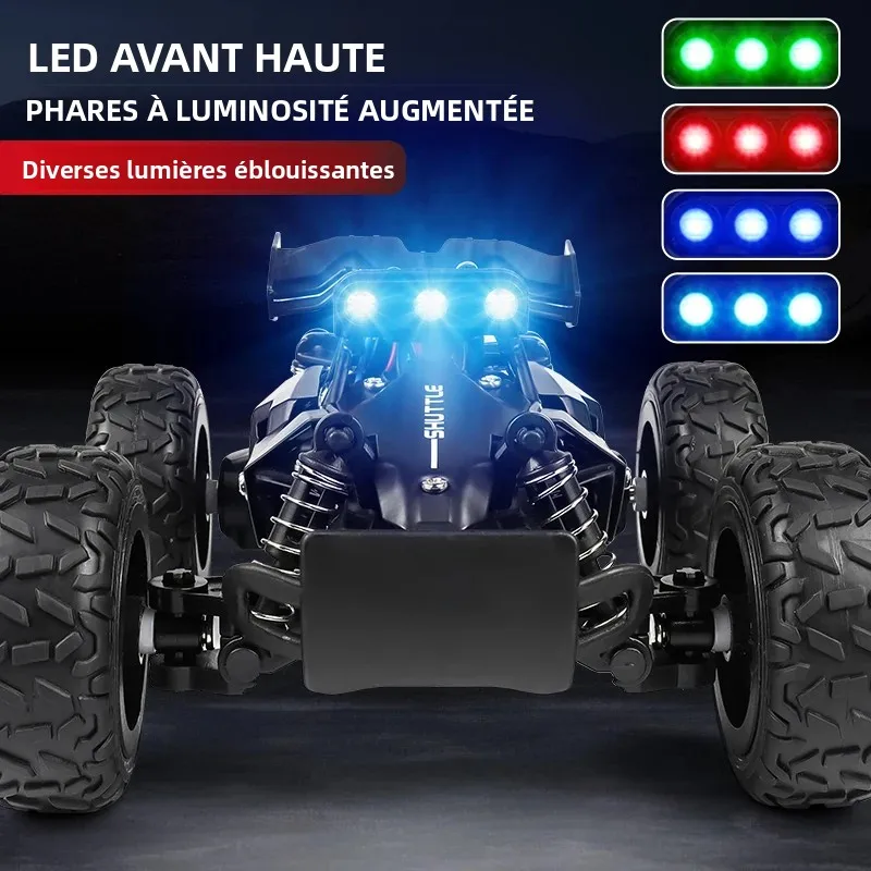 Voiture RC 1:32 Alliage Haute Vitesse 2.4GHz 5 Canaux LED