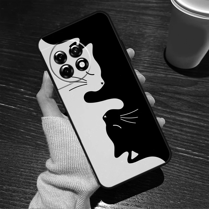 Black Cats Ink Cute Pet Witch Art Phone Case Cover