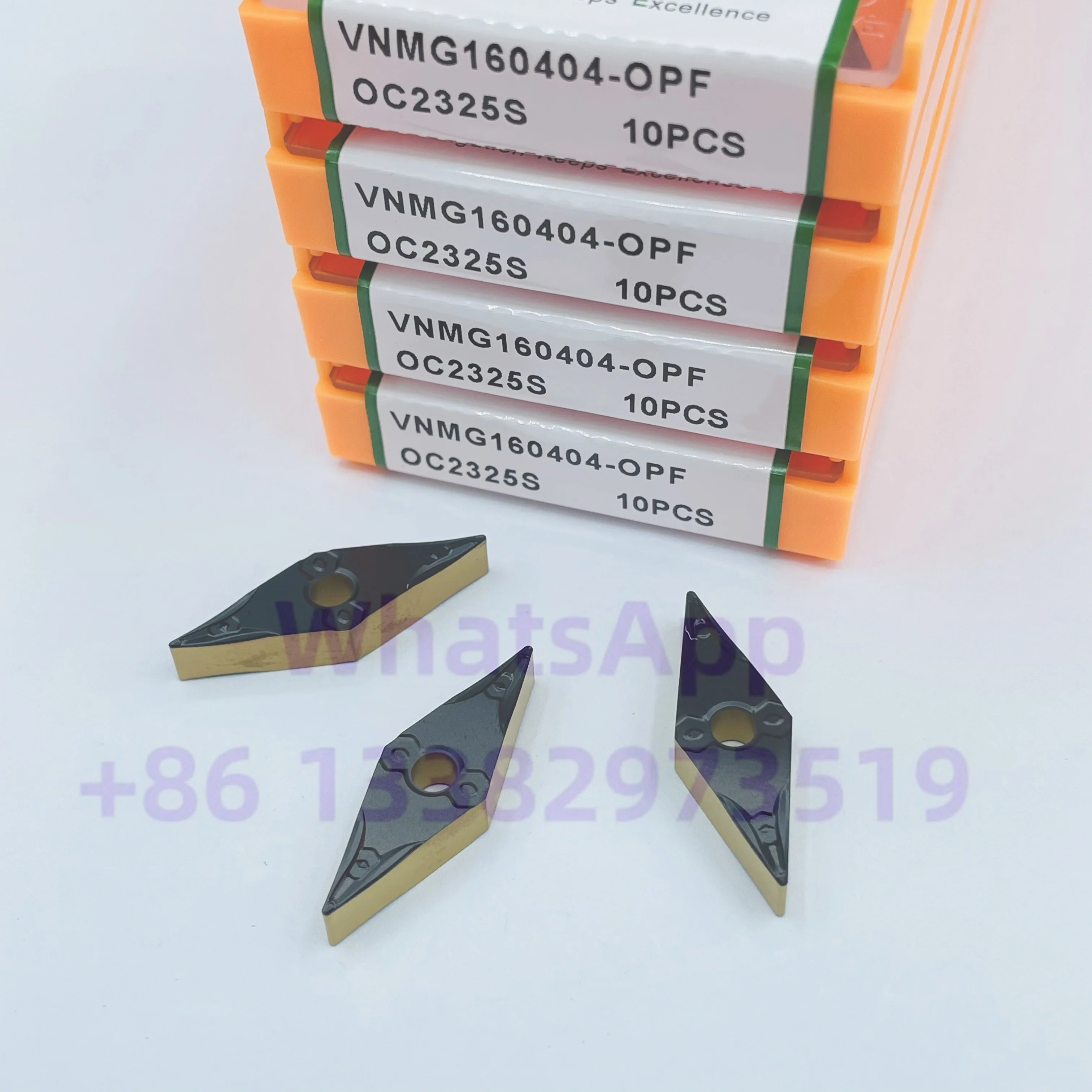 

VNMG160404 VNMG160408 VNMG160412-OMM/OPF/OPM/MF/OPR OP1215 OP1315 OC2125 OC2325S Cutting Carbide Insert VNMG Inserts