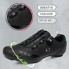 Men's Cycling Shoes Road Bike Shoes Self-locking Cleats Speed Cycling Sneakers Outdoor Racing Route Athletic Bicycle Footwear 2