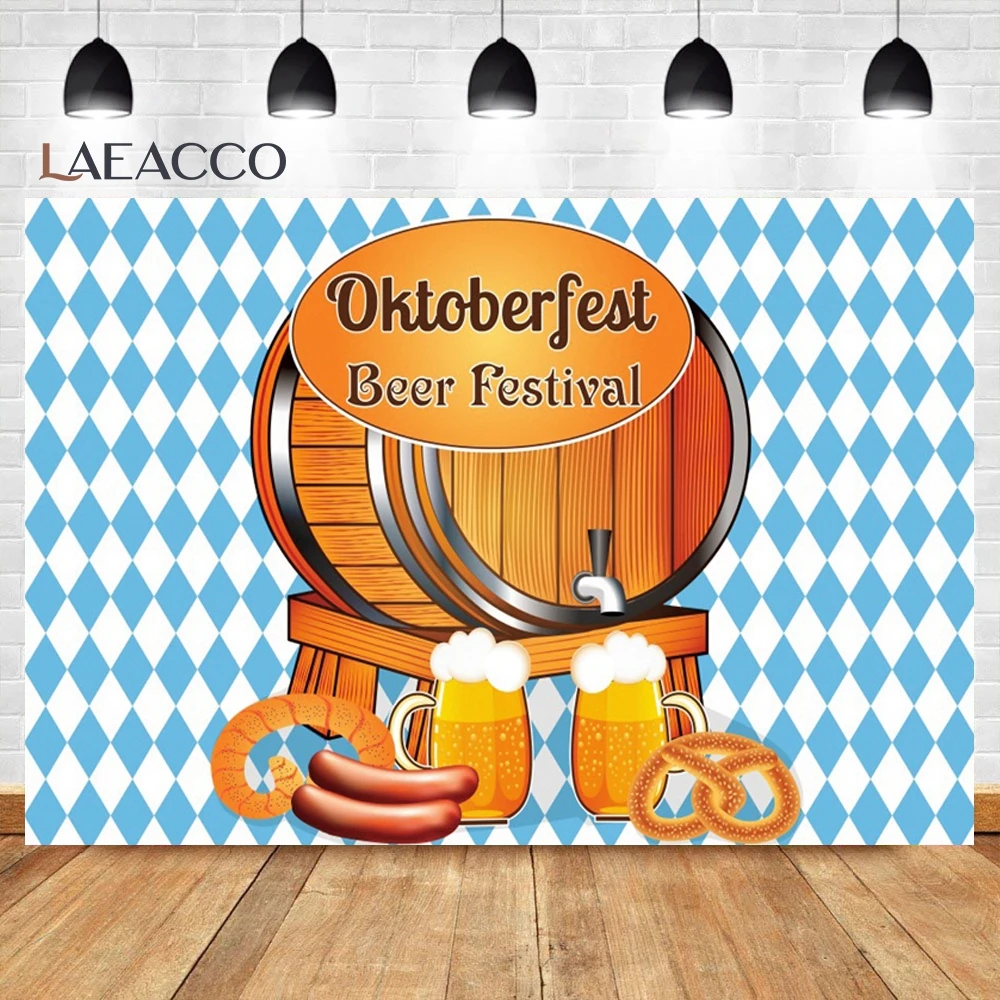 Laeacco Foto Fundos Velho Escuro Placa de Madeira Bandeira do Partido Oktoberfest Photocall Retrato Fotografia Backdrops Photo Studio - Image 4
