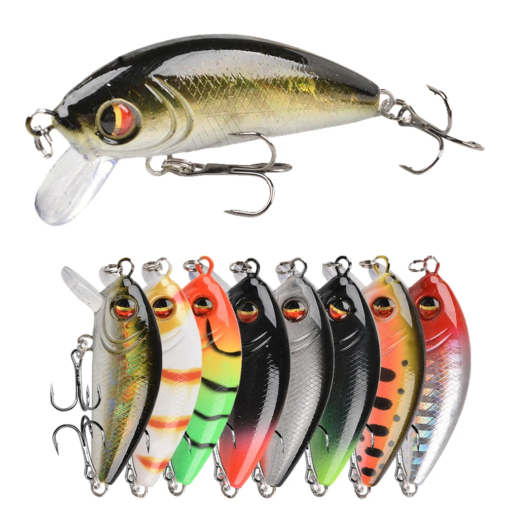 

1Pc Japan Hot Model Floating Minnow Fishing Lures 5cm 4.5g Jerkbait Bass Pike Carkbait Wobblers Swimbait Professional Bait