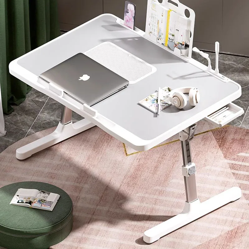 Lightweight Mobile Computer Desks Standing Writing Studyergonomic Service Computer Desks Shelf Mesa De Estudo Furniture HY metal jewelry stand t stand hanging shelf for earrings bracelet watch small lightweight jewellery bracelet stand holder